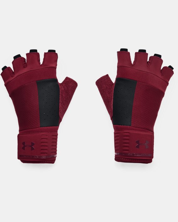 Men's UA Weightlifting Gloves, Red, pdpMainDesktop image number 0